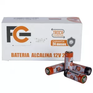 Bateria Alcalina 12V A23 Para Controles Remoto - FC