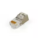 Conector RJ45 Blindado CAT 5E Macho