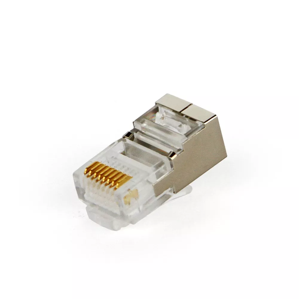 Conector RJ45 Blindado CAT 5E Macho