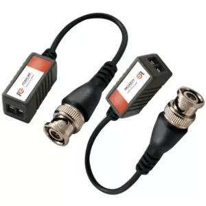 Par de Conector Balun Passivo de Vídeo 300 Metros - FC